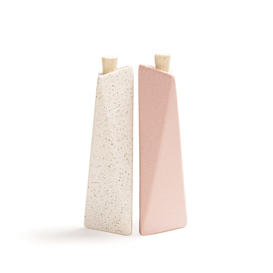 Set de aceite y vinagre Triangular